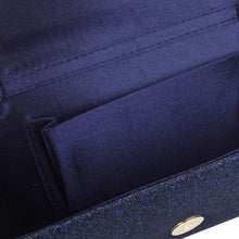 Load image into Gallery viewer, Premium Small Metallic Glitter Flap Clutch Evening Bag Handbag
