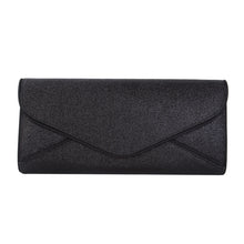 Load image into Gallery viewer, Premium Large Metallic Glitter Envelope Flap Clutch Evening Bag Handbag