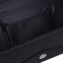 Load image into Gallery viewer, Premium Large Metallic Glitter Envelope Flap Clutch Evening Bag Handbag