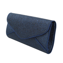 Load image into Gallery viewer, Premium Large Metallic Glitter Envelope Flap Clutch Evening Bag Handbag