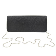Load image into Gallery viewer, Premium Large Metallic Glitter Flap Clutch Evening Bag Handbag - Diff Colors