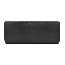 Load image into Gallery viewer, Premium Large Metallic Glitter Flap Clutch Evening Bag Handbag - Diff Colors