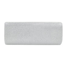 Load image into Gallery viewer, Premium Large Metallic Glitter Flap Clutch Evening Bag Handbag - Diff Colors