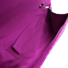 Load image into Gallery viewer, Large Metallic Glitter Envelope Flap Clutch Evening Bag - Diff Colors Avail