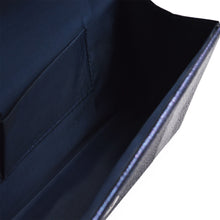 Load image into Gallery viewer, Premium Glitter Front PU Leather Envelope Flap Clutch Evening Bag