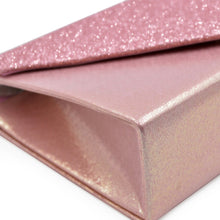 Load image into Gallery viewer, Premium Glitter Front PU Leather Envelope Flap Clutch Evening Bag