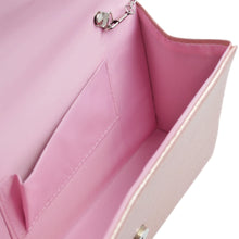 Load image into Gallery viewer, Premium Glitter Front PU Leather Envelope Flap Clutch Evening Bag