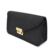 Load image into Gallery viewer, Premium Metallic Glitter Envelope Flap Clutch Evening Bag Handbag - Diff Colors