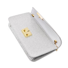 Load image into Gallery viewer, Premium Metallic Glitter Envelope Flap Clutch Evening Bag Handbag - Diff Colors