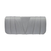Load image into Gallery viewer, Elegant Classic Solid Satin Pleated Satin Flap Clutch Evening Bag Handbag
