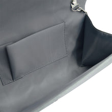 Load image into Gallery viewer, Elegant Classic Solid Satin Pleated Satin Flap Clutch Evening Bag Handbag
