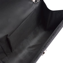 Load image into Gallery viewer, Premium Two Tone Metallic Glitter Flap Clutch Evening Bag Handbag - Diff Colors