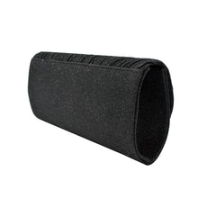 Load image into Gallery viewer, Premium Pleated Metallic Glitter Flap Clutch Evening Bag Handbag - Diff Colors