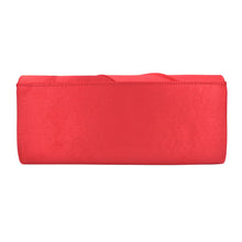 Load image into Gallery viewer, Premium Rose Floral Pleated Satin Flap Clutch Evening Bag - Different Colors