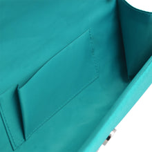 Load image into Gallery viewer, Premium Rose Floral Pleated Satin Flap Clutch Evening Bag - Different Colors