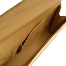 Load image into Gallery viewer, Elegant Large PU Leather Textured Shine Envelope Flap Clutch Evening Bag Handbag