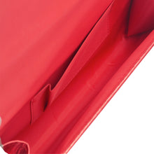 Load image into Gallery viewer, Elegant Large PU Leather Textured Shine Envelope Flap Clutch Evening Bag Handbag