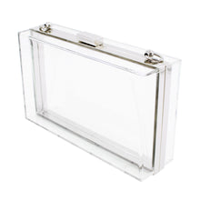 Load image into Gallery viewer, Premium Transparent Clear Acrylic Hard Box Clutch Bag Handbag