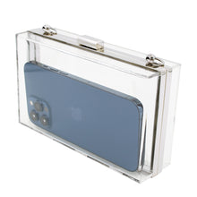 Load image into Gallery viewer, Premium Transparent Clear Acrylic Hard Box Clutch Bag Handbag