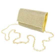 Load image into Gallery viewer, Premium Small Full Rhinestone Cover Flap Clutch Evening Bag Handbag