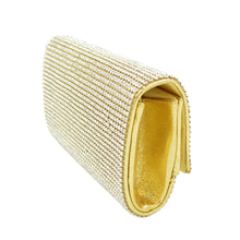 Load image into Gallery viewer, Premium Small Full Rhinestone Cover Flap Clutch Evening Bag Handbag