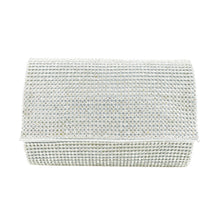 Load image into Gallery viewer, Premium Small Full Rhinestone Cover Flap Clutch Evening Bag Handbag