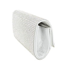 Load image into Gallery viewer, Premium Small Full Rhinestone Cover Flap Clutch Evening Bag Handbag