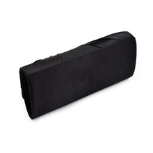 Load image into Gallery viewer, Premium Oval Rhinestone Pleated Satin Clutch Evening Bag Handbag - Diff Colors