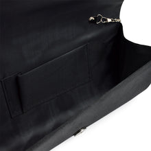 Load image into Gallery viewer, Premium Oval Rhinestone Pleated Satin Clutch Evening Bag Handbag - Diff Colors