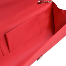 Load image into Gallery viewer, Premium Oval Rhinestone Pleated Satin Clutch Evening Bag Handbag - Diff Colors