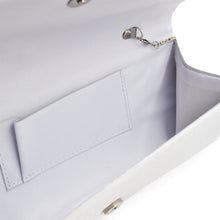 Load image into Gallery viewer, Premium Oval Rhinestone Pleated Satin Clutch Evening Bag Handbag - Diff Colors