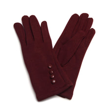 Load image into Gallery viewer, Elegant Classic Women's Winter Thermal Gloves with Buttons - Different Colors