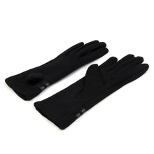 Load image into Gallery viewer, Elegant Women's Winter Thermal Gloves with Matching Fur Ball