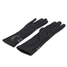 Load image into Gallery viewer, Elegant Women's Winter Thermal Gloves with Matching Fur Ball