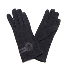 Load image into Gallery viewer, Elegant Women's Winter Thermal Gloves with Matching Fur Ball
