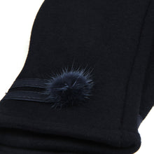 Load image into Gallery viewer, Elegant Women's Winter Thermal Gloves with Matching Fur Ball