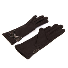 Load image into Gallery viewer, Elegant Women's Winter Thermal Gloves with Bow