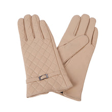 Load image into Gallery viewer, Premium Women's Quilted Winter Thermal Soft Leather Gloves