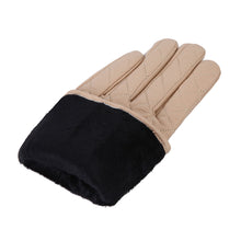 Load image into Gallery viewer, Premium Women's Quilted Winter Thermal Soft Leather Gloves