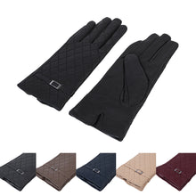 Load image into Gallery viewer, Premium Women's Quilted Winter Thermal Soft Leather Gloves