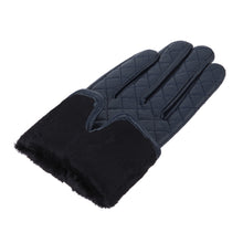 Load image into Gallery viewer, Elegant Women's Quilted Solid Winter Thermal Soft Leather Gloves