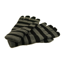 Load image into Gallery viewer, Soft Knit Women's Striped Gloves