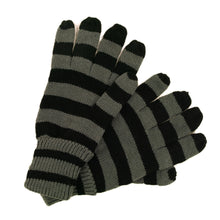 Load image into Gallery viewer, Soft Knit Women's Striped Gloves