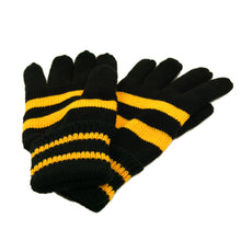 Load image into Gallery viewer, Soft Knit Men's Striped Winter Insulated Gloves - Different Colors Available