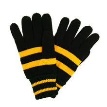Load image into Gallery viewer, Soft Knit Men's Striped Winter Insulated Gloves - Different Colors Available