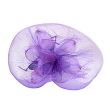 Load image into Gallery viewer, Elegant 2-Way Flower Veil Fascinator with Both Clip & Headband - Diff Colors