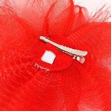 Load image into Gallery viewer, Elegant 2-Way Flower Veil Fascinator with Both Clip & Headband - Diff Colors