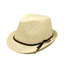 Load image into Gallery viewer, Young Adult Teen's (6-12) Fedora Straw Hat