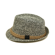 Load image into Gallery viewer, Premium Classic Two Tone Fedora Straw Hat