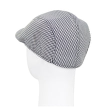 Load image into Gallery viewer, Premium Houndstooth Golf Ivy Driver Cabby Newsboy Cap Hat - Diff Colors-Sizes